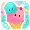 Cute Ice Cream Keyboard