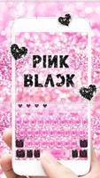 Đen hồng bàn phím Chủ đề black pink ảnh chụp màn hình 3