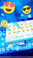 ❄Frozen Snowflakes Keyboard Theme❄ capture d'écran 2