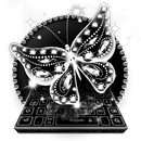 Shiny Diamond Butterfly Keyboard APK