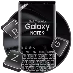 Black Theme for Galaxy Note 9 APK download