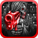 Pistolet sang sombre Reaper Thème Clavier APK