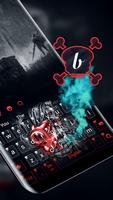 Blood Pistol Grim Reaper Keyboard Theme 스크린샷 3