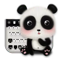 Cute Panda Baby Keyboard Theme アプリダウンロード