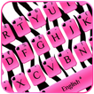 Pinto Zebra Pink Keyboard