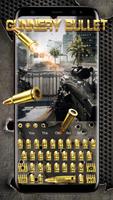 Cool Bullet Battle Keyboard Affiche