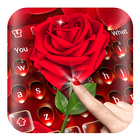 Icona Luxury Red Rose Keyboard