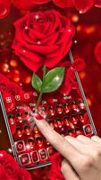 1 Schermata Luxury Red Rose Keyboard