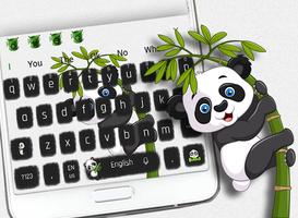 برنامه‌نما Love Baby panda keyboard عکس از صفحه