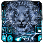 Electric Lion Keyboard Theme icône