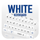 Clavier Blanc icône