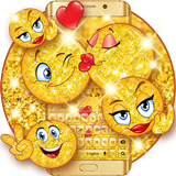 Sparkling emoji Keyboard icono