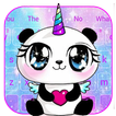 Thème de clavier Galaxy Unicorn Panda Emoji