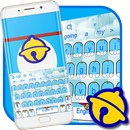 Blue cat kitty keyboard APK