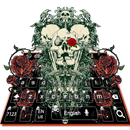 Black Rose Skull Keyboard APK