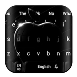Jet Black Keyboard أيقونة