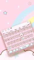 Kitty baby angel keyboard Poster