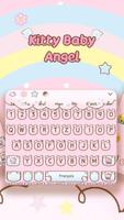 Kitty baby angel keyboard स्क्रीनशॉट 1