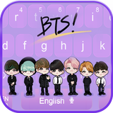 BTS Band Keyboard Theme icône