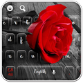Classic Red Rose Keyboard
