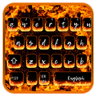 ikon Keyboard Api Terbakar