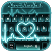 ”Neon Heartbeat LIVE Keyboard Theme
