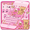 Lovely Bear Couple Keyboard Theme