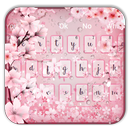 Pink Cherry Blossom Keyboard APK