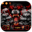 Bloody Scary Wolf keyboard APK