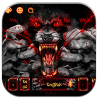 Bloody Scary Wolf keyboard icône