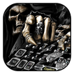 Death Devil Finger Skull Keyboard Theme