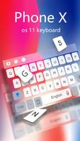 Keyboard for Phone X स्क्रीनशॉट 3