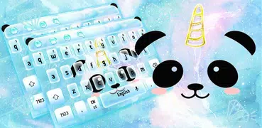 Liebe Einhorn Panda Tastatur