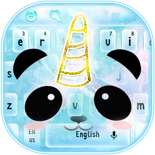 Love Unicorn Panda Keyboard