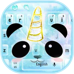Liebe Einhorn Panda Tastatur APK Herunterladen