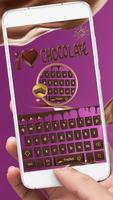 Love chocolate Keyboard ポスター