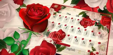 Liebe Rosen Tastatur
