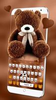 Beau clavier d&#39;ours Affiche