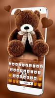 Lovely Bear Keyboard ポスター