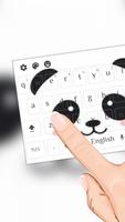 Kawaii Cute Panda Theme capture d'écran 1