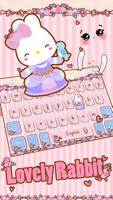 Lovely Rabbit Keyboard imagem de tela 1