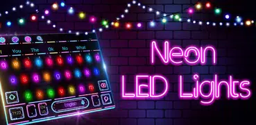 Neon LED Lights Keyboard