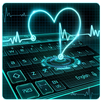 Neon Heart Keyboard Theme APK