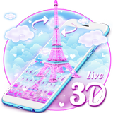 3D Live Eiffel Tower ikon