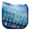 Live Rain Glass Waterdrops Keyboard
