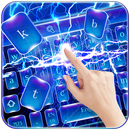 Lightning Blue Keyboard Theme APK
