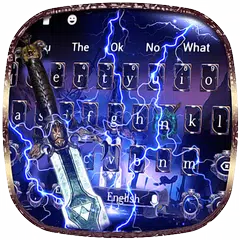 3D Lightning Sword Keyboard APK download