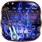 3D Lightning Sword Keyboard icône