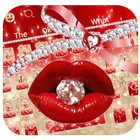 Clavier à lèvres Diamond Red icône