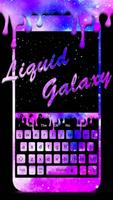 Clavier Neon Liquid Galaxy Affiche